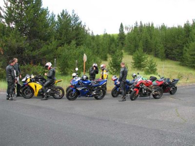 Stopped at FR52 intersection