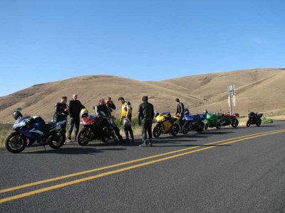 Riders on Hwy 207
