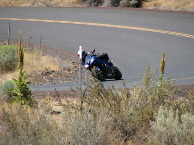 Ripping through the corner