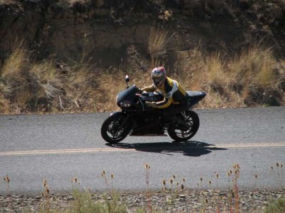 Doc Moon..babying the tire