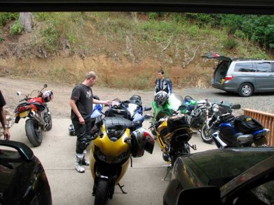 Bikes from the garage