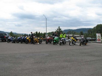 All riders accounted for