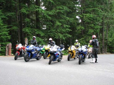 Stopped atop FR58