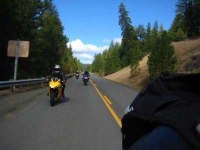Heading to Spray