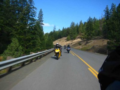 Heading to Spray