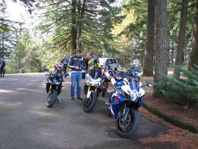 Stopped at Bald Peak