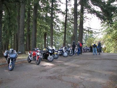 Stopped at Bald Peak