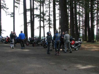 Stopped at Bald Peak