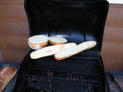 Grilled bread