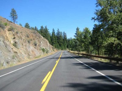 Heading down Hwy 410