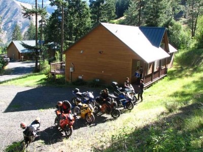 Bikes and Carmac cabin