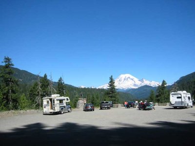 Mt. Rainier in the distance