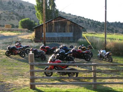 Bikes at the ranch