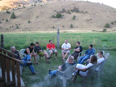 Group on the grass