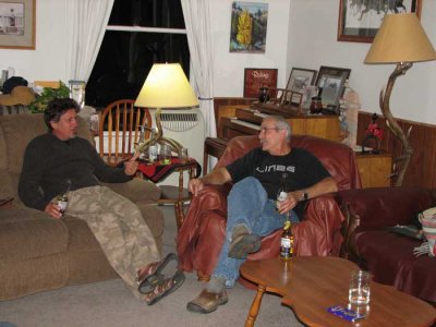 Marc & John chattin'