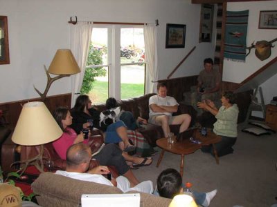 Group hanging out
