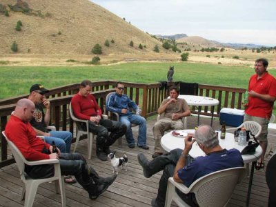 Beer after an excellent ride