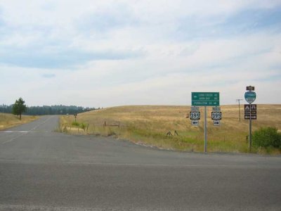 Hwy 395 intersection