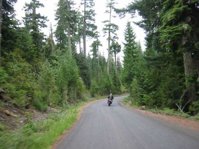 Heading down FR58