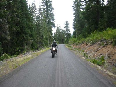 Heading down FR58
