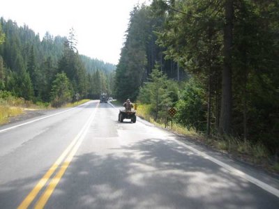 A plated 4-wheeler...crazy