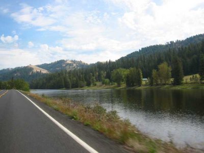 Scenery along Lolo Pass