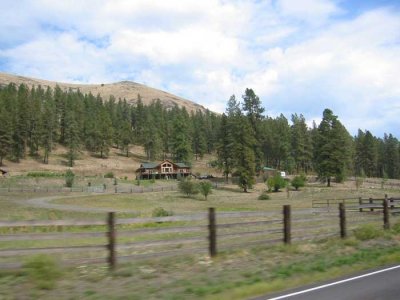 Scenery along Lolo Pass