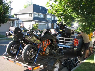 Trailer/truck full of fun