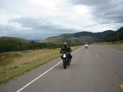 Riding Hwy 200