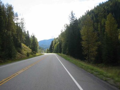 Heading to the Kootenay pass