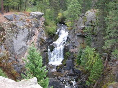 Awesome falls along the way