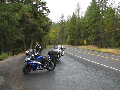 Bikes on Hwy 20