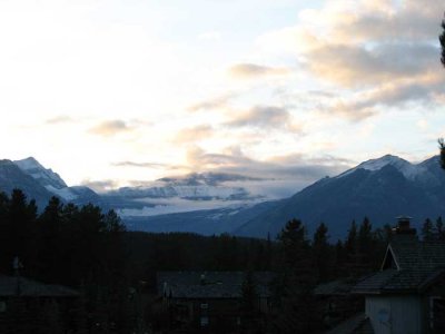 Views from Lake Louise Inn