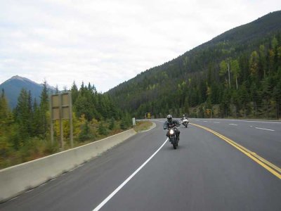 Riding Trans-Canadian Hwy