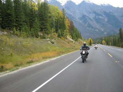 Riding Trans-Canadian Hwy