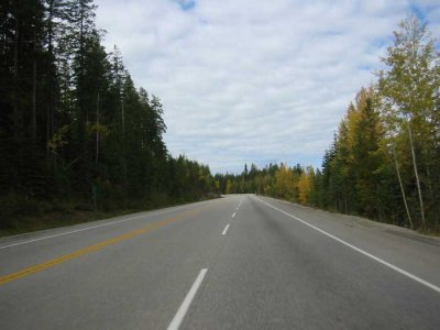 Riding Trans-Canadian Hwy