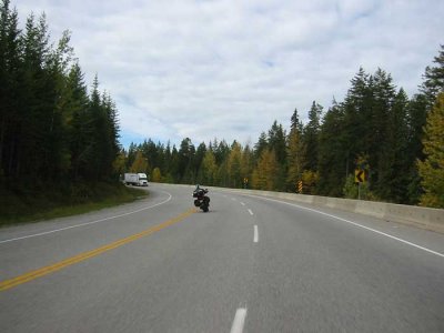 Riding Trans-Canadian Hwy