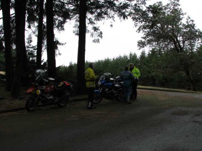 Stopped at Bald Peak