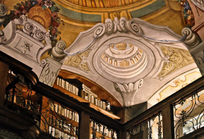 Melk, Abbey Library Detail