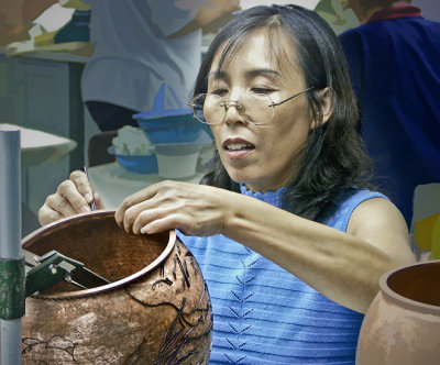 Ceramics Worker, Beijing