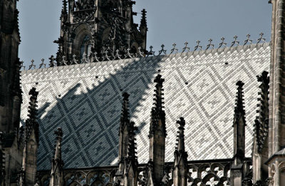 Prague: St Vitus Roof Detail