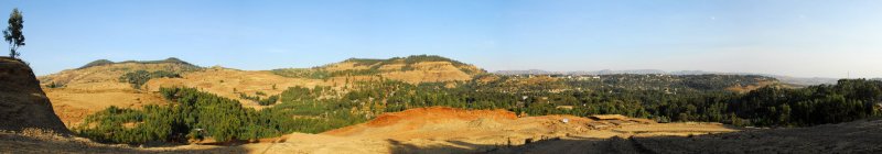 Panorama of Gondar