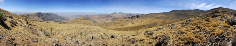 300 degree panorama from Mt Bwahit