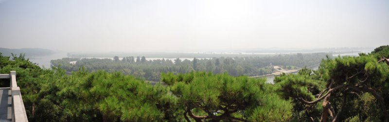 Panoramic view from the Mangyong Hill pavilion