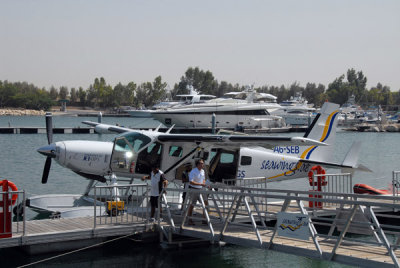 The Seawings dock at the Jebel Ali Golf Resort & Spa