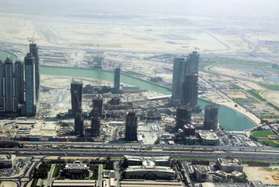 Business Bay with the extention of Dubai Creek