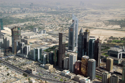 Sheikh Zayed Road aerial photo October 2008 - #168