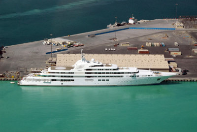 The Dubai superyacht, Port Rashid