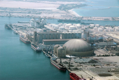 Port of Jebel Ali petrochemical area