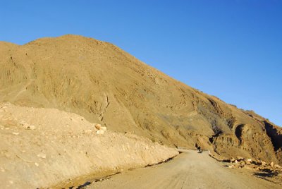 Climbing Pang-la Pass on the New Tingri-Everest Base Camp road